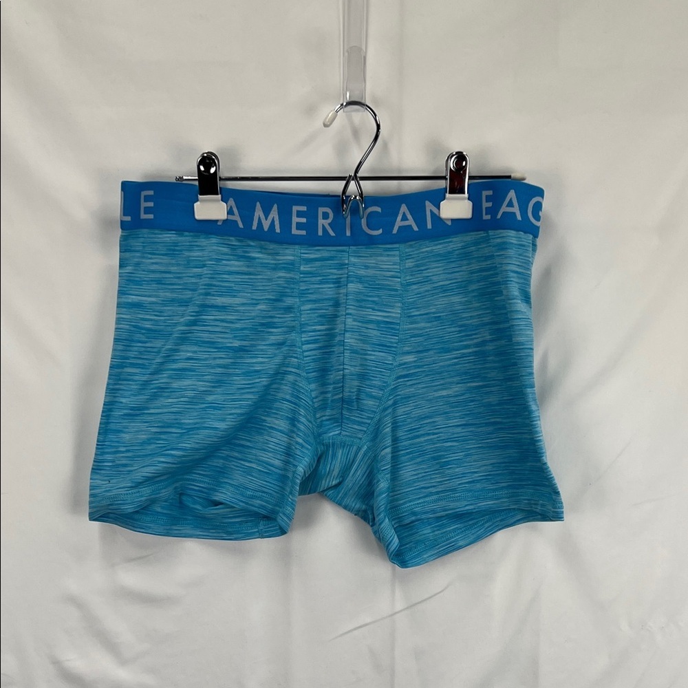 American Eagle - Flex - Men’s Briefs - XL - Medium Blue Striped